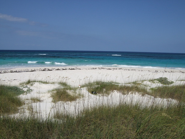 Beach near Governor's Harbour, Bahamas